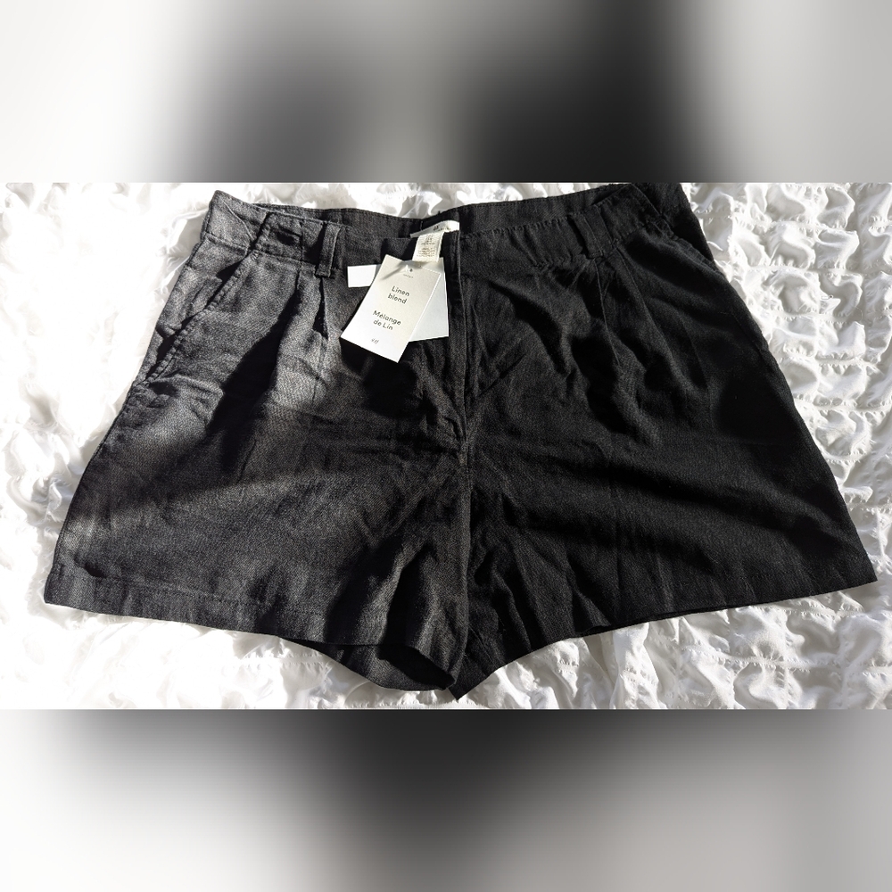 H&M Linen Blend Shorts